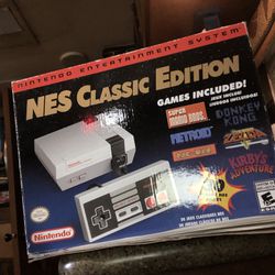 Nintendo Mini NES Classic Edition In Box