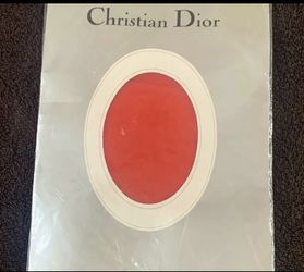 Christian Dior Vintage Red Tights