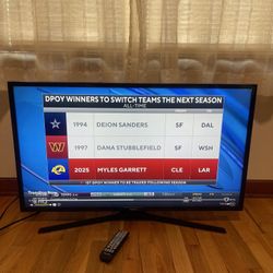 Samsung 40” Smart HDTV