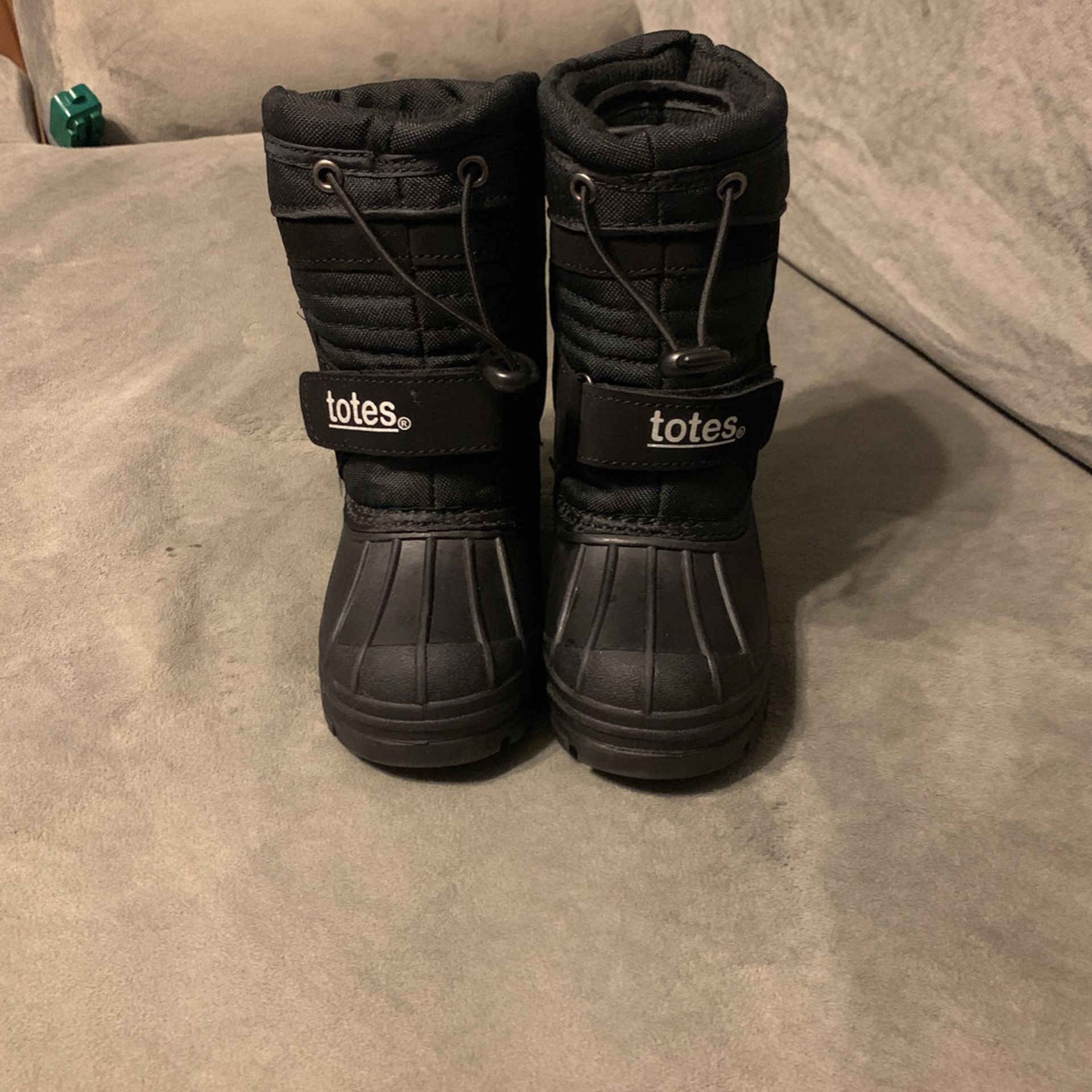 Totes Snow Boots, Black, 8c