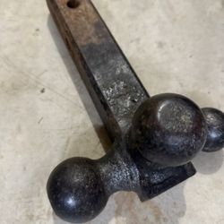Tri-Ball Trailer Hitch – 1-7/8”, 2”, and 2-5/16” Balls – Fits 2” Receiver