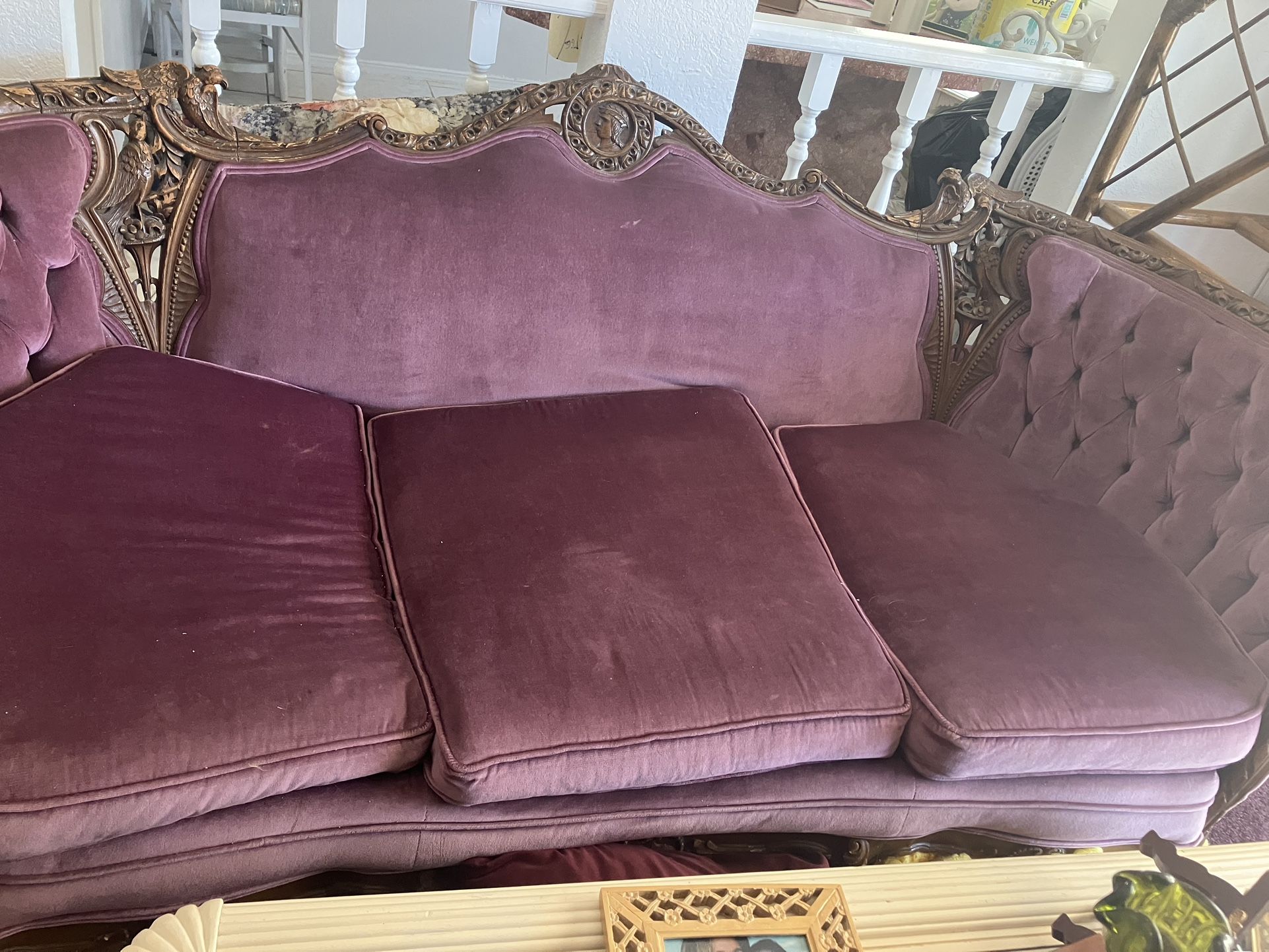 Sofa And Chair Antique