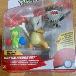 Pokémon Battle Figure Set Vinyl Figure 3 Figures