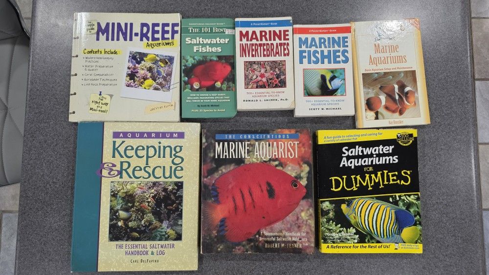 Saltwater Aquarium Books