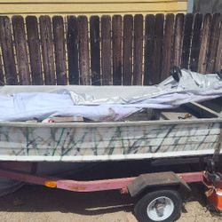 10 Ft Aluminum Fishing Boat