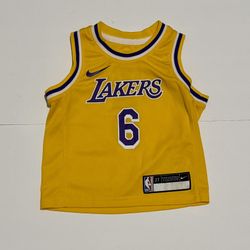 Lakers 2T LeBron James #6 Jersey