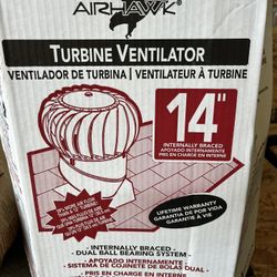Airhawk 14” Turbine Ventilator