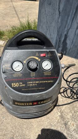 Porter cable 1.5 portable air compressor