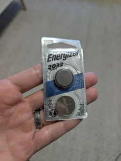 Energizer 2032 Lithium Coin Batteries (2-Pack) – New