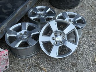 Chevy Silverado Wheels 20” $599 Firm Price 