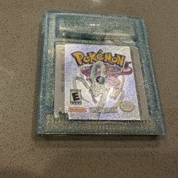 Authentic Game boy Color Pokemon Crystal Version