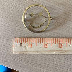 Happy Face Hair Clip 🙂