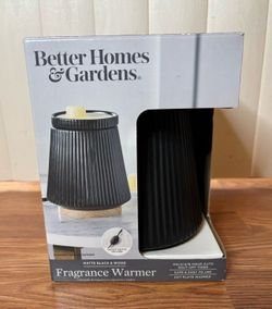 Black Modern Better Homes And Garden Fragrance Wax Melt Warmer