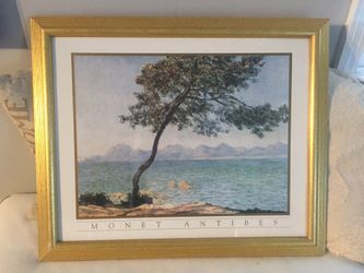 Monet picture in frame