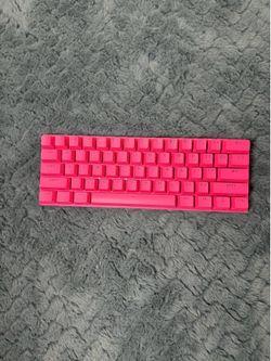 Logitech pink keyboard 60%