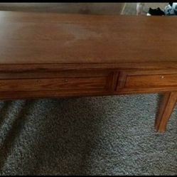 Entry Table With 2 Drawer
