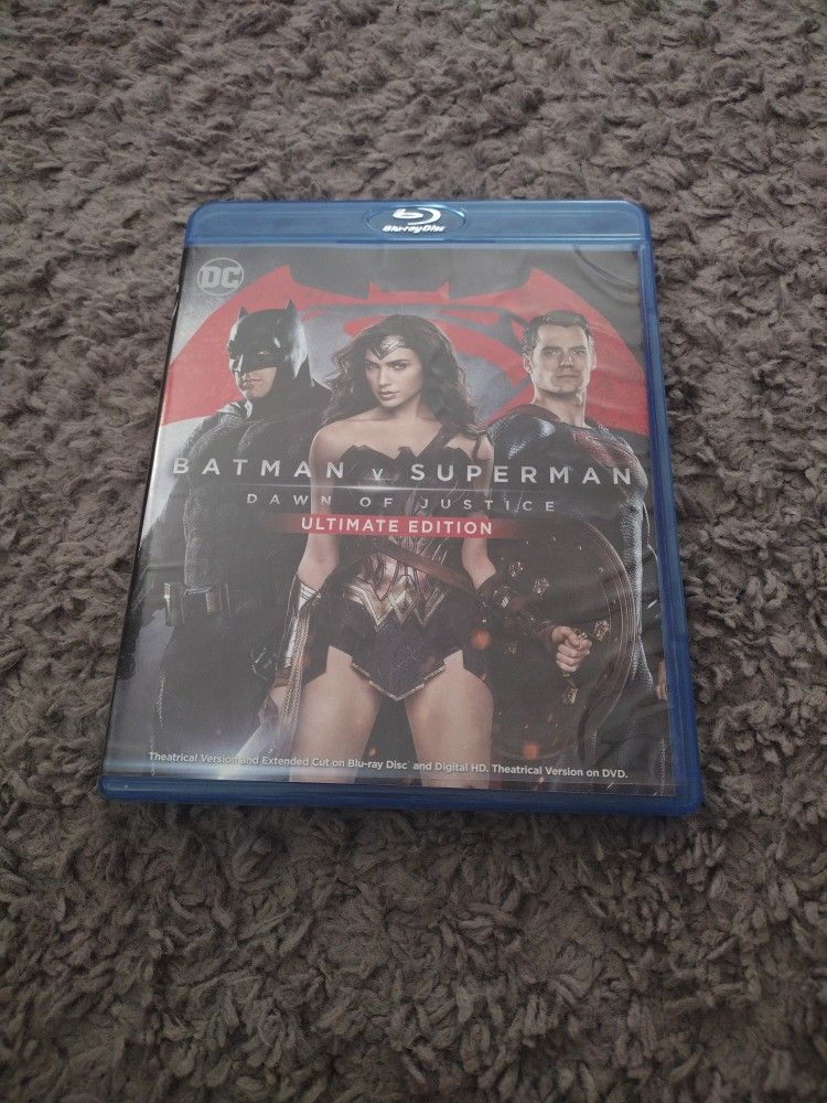 Batman v Superman Dawn Of Justice Ultimate Edition (dvd + blu-ray)