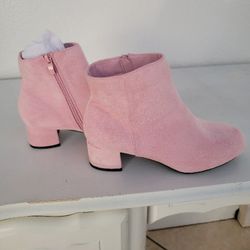 Pink Boots Size39=7.5. 0 8 US