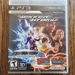 Tekken Hybrid Ps3 (3 Tekken Games In 1)