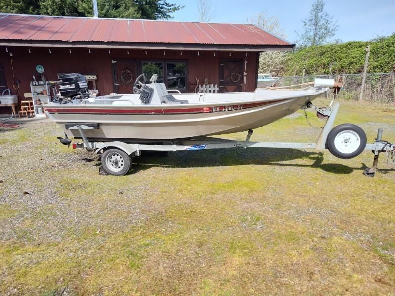 14’ Almar Boat/Sprint Galv Trailer