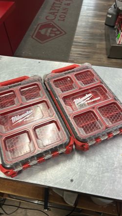 1003 Milwaukee 48-22-8436 Pair of PACKOUT Compact Organizers 597725