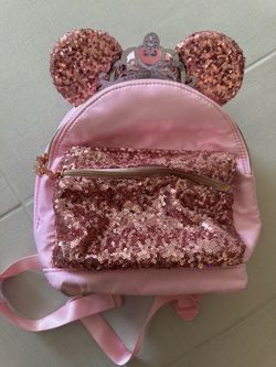 Disney Cruise Line Minnie Mouse Sequin Backpack 🎀✨