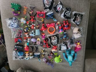 Disney and Mc Donald's toys