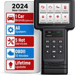 OBD2 Scanner Diagnostic Tool, for One Car Brand, OEM All-System & 5 Hot Services, Oil Reset,Brake,SAS, ETS, Lifetime Update