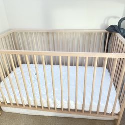 Wood Crib Natural