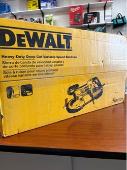 Dewalt new band saw - deep cut and variable speeds
