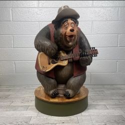 Disney Old Country Bear Large Statue 18 Inch.