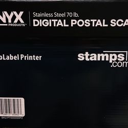 ONYX Digital Postal scale & https://offerup.com/redirect/?o=U3RhbXBzLmNvbQ== Label Printer 