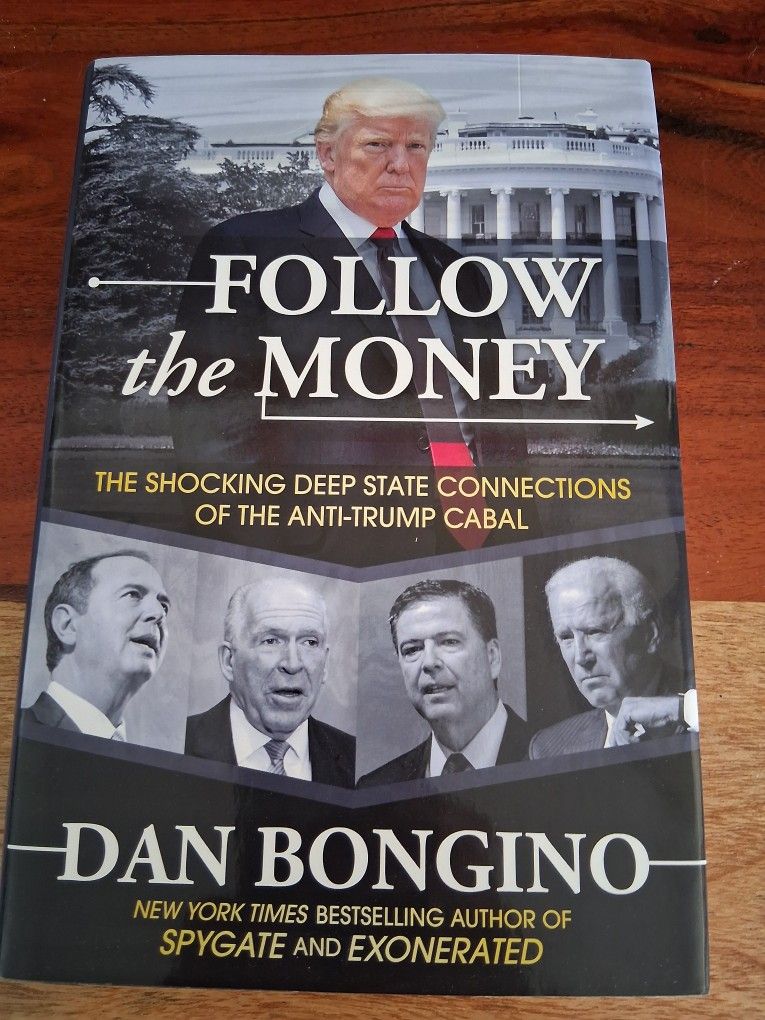 Follow The Money, Hardcover Book By Don Bongino