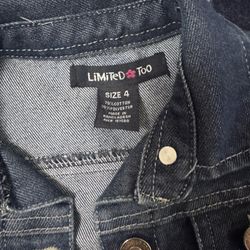 4t Jeans Jacket 