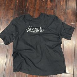 BLACK OVERSIZED ALLSAINTS T SHIRT
