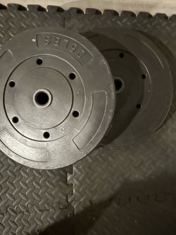 Set of 25 lbs weights. $40