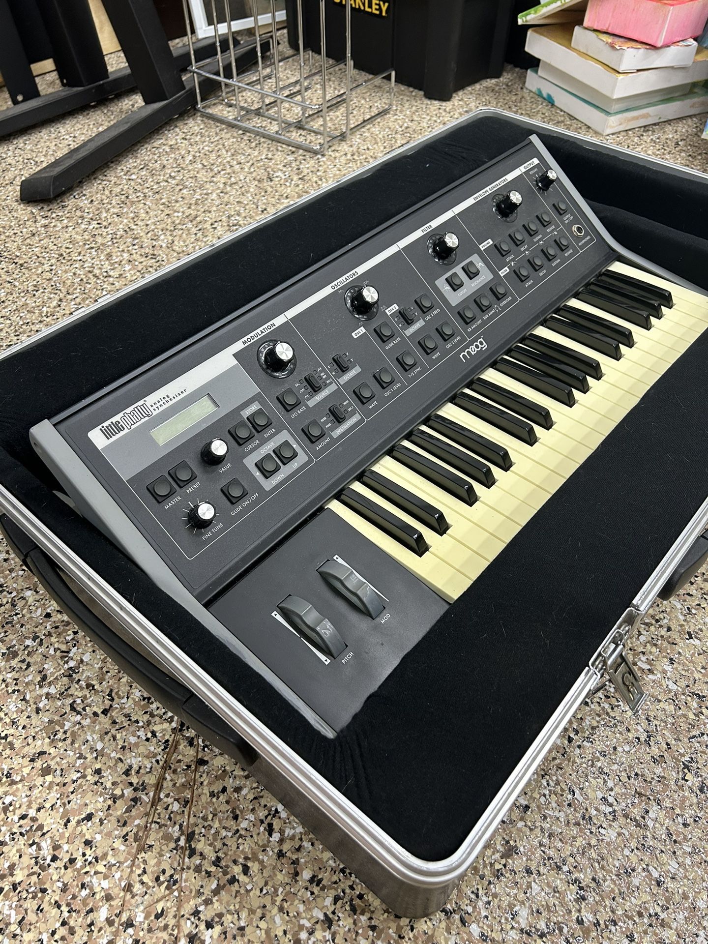 Moog Little Phatty With Flight Case