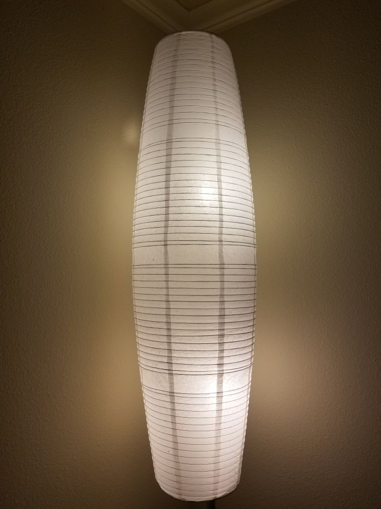 Extra Tall Japanese-Style Floor Lamp