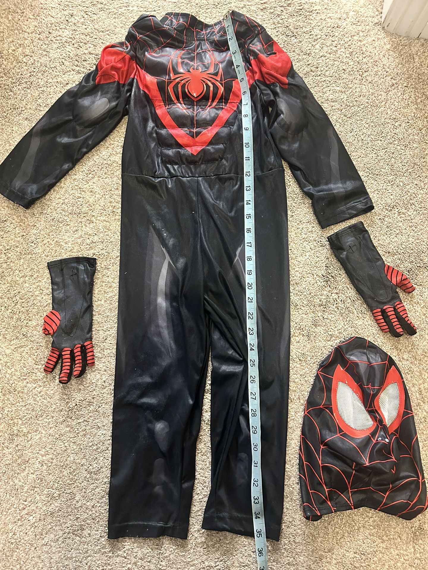 Boys Miles Morales Halloween Costume Size 4