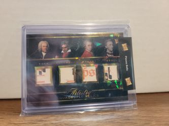 Bach, Beethoven, Mozart, & Chopin Relic Card