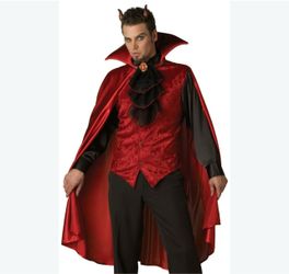 Halloween men’s Dashing devil men’s size large costume