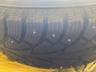 Studded tires