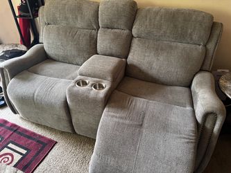 Gray living room