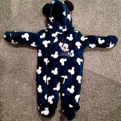 Disney Mickey Mouse Baby Snowsuit