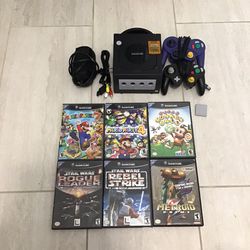 Nintendo GameCube System And Games 