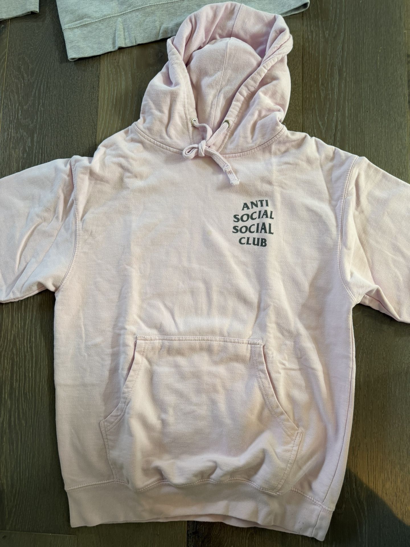 Authentic Pink Anti Social Social Club Hoodie Medium