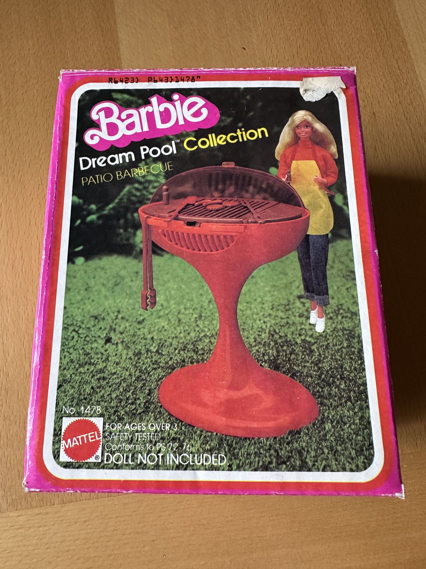 Barbie Barbecue Grill - 1980 Dream Pool Collection
