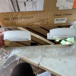 Jusheng 15" Ped Bathroom Vanity Light Fixture In Chrome With Rotating Heads