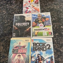 Nintendo Wii video games