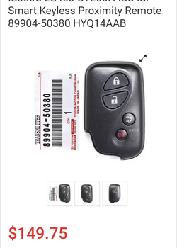 Car Key Fobs And Remotes
